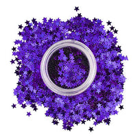 Stargazer Loose GLITTER STARS Face Body Nail Art Sequins Purple Health & Beauty:Make-Up:Eyes:Eye Shadow fancy galaxy glitter makeup stars