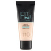 Maybelline FIT ME! Matte & Poreless Foundation Normal to Oily Skin 30ml 110 Porcelain Health & Beauty:Make-Up:Face:Foundation base face foundation galaxy makeup