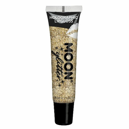 Holographic Glitter Lipgloss by Moon Creations Gold Health & Beauty:Make-Up:Lips:Lip Gloss fancy galaxy lips makeup stars