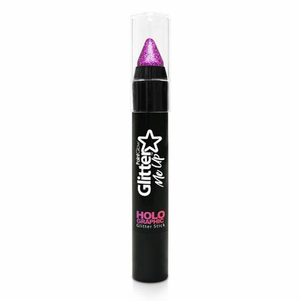 GLITTER Painting Art Stick Face Body Eyes Lips Pencil Party Fancy Dress Makeup Magenta Holographic Health & Beauty:Make-Up:Eyes:Eye Shadow eyeliner eyes eyeshadow face paint fancy galaxy glitter makeup stars
