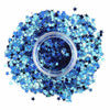 Stargazer Loose GLITTER STARS Face Body Nail Art Sequins Blue Health & Beauty:Make-Up:Eyes:Eye Shadow fancy galaxy glitter makeup stars