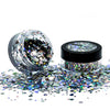 Cosmetic Loose GLITTER Shaker for Face and Body Chunky Disco Fever (Silver Holo) Health & Beauty:Make-Up:Eyes:Eye Shadow fancy glitter makeup stars
