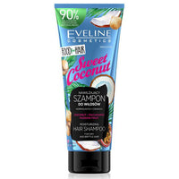 Eveline Food for Hair Shampoo Natural Ingredients 250ml Sweet Coconut - moisture for dry & brittle hair Health & Beauty:Hair Care & Styling:Shampoos & Conditioners hair hair care