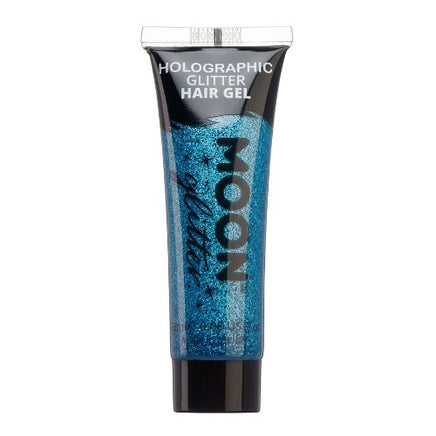 Holographic Glitter Hair Styling Gel by Moon Creations Firm Hold Blue Health & Beauty:Hair Care & Styling:Styling Products fancy galaxy glitter hair hair styling makeup stars