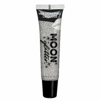Holographic Glitter Lipgloss by Moon Creations Silver Health & Beauty:Make-Up:Lips:Lip Gloss fancy galaxy lips makeup stars