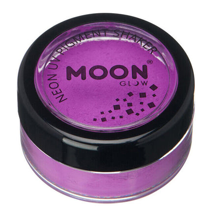 NEON UV Loose Powder Eyeshadow Eye Dust Pigment Shakers by Moon Creations Intense Purple Health & Beauty:Make-Up:Eyes:Eye Shadow eyes eyeshadow fancy galaxy halloween halloweenmakeup makeup neons seasonal