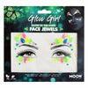 Moon Glow in the Dark UV Face Jewels Stick On Adhesive Diamonds Gems Party Style Glow girl Clothes, Shoes & Accessories:Specialty:Fancy Dress & Period Costume:Accessories:Face Paint & Stage Make-Up fancy glitter makeup