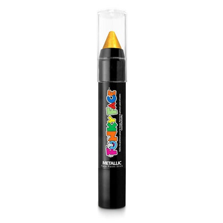 Funky Face Metallic Face & Body Paint Sticks Fancy dress Makeup Festival Gold Metallic Clothes, Shoes & Accessories:Specialty:Fancy Dress & Period Costume:Accessories:Face Paint & Stage Make-Up eyeliner eyes eyeshadow face paint fancy galaxy makeup metallic