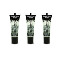 Fixative Gel Cosmetic Glue Fix Glitter on Face and Body 3 x Paintglow Gels Clothes, Shoes & Accessories:Specialty:Fancy Dress & Period Costume:Accessories:Face Paint & Stage Make-Up fancy galaxy glitter makeup stars