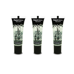 Fixative Gel Cosmetic Glue Fix Glitter on Face and Body 3 x Paintglow Gels Clothes, Shoes & Accessories:Specialty:Fancy Dress & Period Costume:Accessories:Face Paint & Stage Make-Up fancy galaxy glitter makeup stars