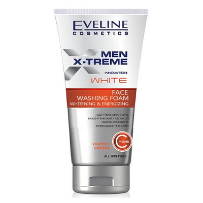 Eveline Men X-Treme White Face Washing Foam Whitening & Energizing 150ml Health & Beauty:Skin Care:Cleansers & Toners face care skin