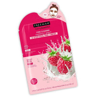 Freeman 2 Step Face Mask: Peel Pad + Sheet Mask with Yogurt Dry Normal Oily Skin Raspberry - Pore clearing Health & Beauty:Skin Care:Skin Masks face care face mask galaxy skin