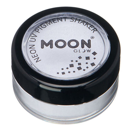NEON UV Loose Powder Eyeshadow Eye Dust Pigment Shakers by Moon Creations White Health & Beauty:Make-Up:Eyes:Eye Shadow eyes eyeshadow fancy galaxy halloween halloweenmakeup makeup neons seasonal