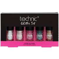 Technic Cosmetic Loose Glitter Gift Set use on Face, Body, Eyeshadow, Lips Health & Beauty:Make-Up:Eyes:Eye Shadow eyes eyeshadow galaxy gift glitter her makeup stars