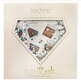 Technic Glam Rock Eyeshadow Palette Glitter, Matte & Shimmer colours Health & Beauty:Make-Up:Eyes:Eye Shadow eyes eyeshadow galaxy makeup