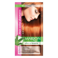 Marion Temporary Hair Colour Shampoo Dye Sachet 91 COPPER Health & Beauty:Hair Care & Styling:Hair Colourants hair hair care hair dye