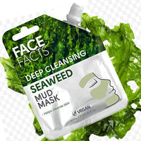 2 x Face Facts MUD CLAY GEL Face Mask Assorted All Skin Types VEGAN 2 x 60ml MUD / Seaweed Health & Beauty:Skin Care:Skin Masks face care skin