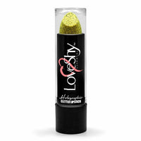 LoveShy GLITTER Lipstick Sparkly Glam finish Lips party Club Disco Fancy dress Gold Holographic Health & Beauty:Make-Up:Lips:Lipstick fancy galaxy lips makeup stars
