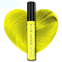 Stargazer NEON HAIR MASCARA Bright Colours UV GLOW Long Lasting Colour Streaks UV Yellow Health & Beauty:Hair Care & Styling:Hair Colourants fancy galaxy hair hair styling neons