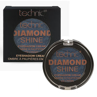 Technic Diamond Shine Eyeshadow Cream Metallic Eyes Highly Pigmented Shimmer Sapphire - bright blue Health & Beauty:Make-Up:Eyes:Eye Shadow eyes eyeshadow makeup