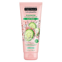 Freeman Face Mask Deep cleaning Remove dead skin Anti aging Healthy looking skin Rejuvenating Cucumber + Pink Salt Clay Mask Health & Beauty:Skin Care:Skin Masks face care face mask galaxy skin
