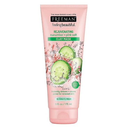 Freeman Face Mask Deep cleaning Remove dead skin Anti aging Healthy looking skin Rejuvenating Cucumber + Pink Salt Clay Mask Health & Beauty:Skin Care:Skin Masks face care face mask galaxy skin