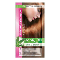 Marion Temporary Hair Colour Shampoo Dye Sachet 64 HAZELNUT BROWN Health & Beauty:Hair Care & Styling:Hair Colourants hair hair care hair dye
