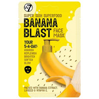 W7 Super Skin Superfood Face Mask Revitalise Nourish Brighten Glow Calm 1 Sachet Banana Blast Health & Beauty:Skin Care:Skin Masks face care face mask galaxy skin