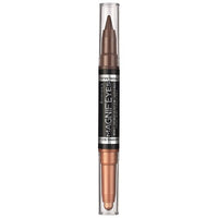 Rimmel Magnif'Eyes DUO Pen Eyeshadow & Eyeliner Stick Double Ended Pencil 002 Kissed By A Rose Gold Health & Beauty:Make-Up:Eyes:Eye Shadow & Liner Combination eyeliner eyes eyeshadow galaxy makeup