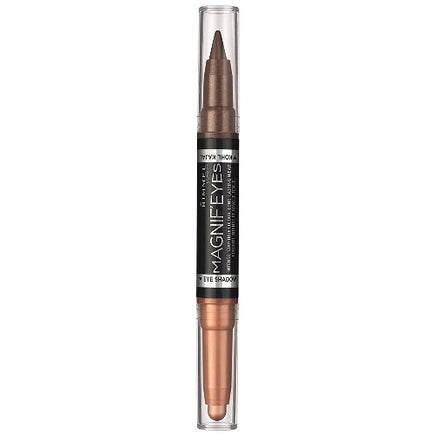 Rimmel Magnif'Eyes DUO Pen Eyeshadow & Eyeliner Stick Double Ended Pencil 002 Kissed By A Rose Gold Health & Beauty:Make-Up:Eyes:Eye Shadow & Liner Combination eyeliner eyes eyeshadow galaxy makeup