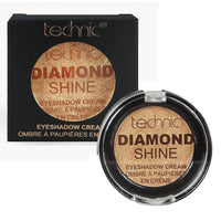 Technic Diamond Shine Eyeshadow Cream Metallic Eyes Highly Pigmented Shimmer Fool's Gold Health & Beauty:Make-Up:Eyes:Eye Shadow eyes eyeshadow makeup