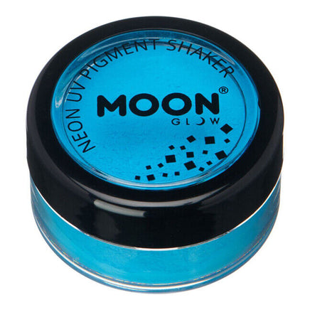 NEON UV Loose Powder Eyeshadow Eye Dust Pigment Shakers by Moon Creations Intense Blue Health & Beauty:Make-Up:Eyes:Eye Shadow eyes eyeshadow fancy galaxy halloween halloweenmakeup makeup neons seasonal