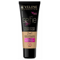 Eveline Selfie Time Foundation & Concealer 05 Beige Health & Beauty:Make-Up:Face:Foundation face foundation makeup