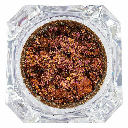 Stargazer Duochrome Flakes Color Changing Metallic Mirror Foil Glitter Eyeshadow Pink Copper Health & Beauty:Make-Up:Eyes:Eye Shadow eyes eyeshadow fancy galaxy makeup