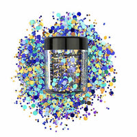 Stargazer CONFETTI Chunky Loose Glitter Face Body Nail Art Hair Aqua Health & Beauty:Make-Up:Eyes:Eye Shadow fancy galaxy glitter makeup stars