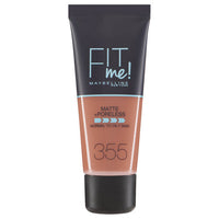 Maybelline FIT ME! Matte & Poreless Foundation Normal to Oily Skin 30ml 355 Pecan Health & Beauty:Make-Up:Face:Foundation base face foundation galaxy makeup