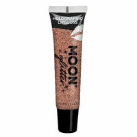 Holographic Glitter Lipgloss by Moon Creations Rose Gold Health & Beauty:Make-Up:Lips:Lip Gloss fancy galaxy lips makeup stars