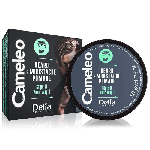 Delia Cameleo MEN Beard and Moustache Pomade Moisturiser Styling and G