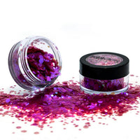 Cosmetic Loose GLITTER Shaker for Face and Body Chunky Heart Breaker (Pink) Health & Beauty:Make-Up:Eyes:Eye Shadow fancy galaxy glitter makeup stars