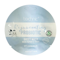 Technic Biodegradable Face Sheet Mask infused with skin loving ingredients Rejuvenating Probiotics Health & Beauty:Skin Care:Skin Masks face care face mask galaxy skin