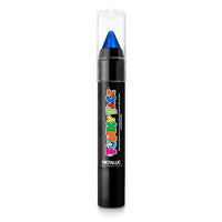 Funky Face Metallic Face & Body Paint Sticks Fancy dress Makeup Festival Blue Metallic Clothes, Shoes & Accessories:Specialty:Fancy Dress & Period Costume:Accessories:Face Paint & Stage Make-Up eyeliner eyes eyeshadow face paint fancy galaxy makeup metallic