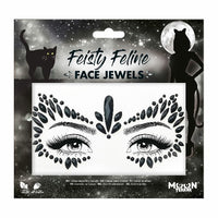Moon Terror Halloween Face Jewels Stick On Self Adhesive Diamonds Gems Feisty Feline Health & Beauty:Tattoos & Body Art:Temporary Tattoos:Press-on Tattoos fancy galaxy glitter halloween halloweenmakeup makeup seasonal