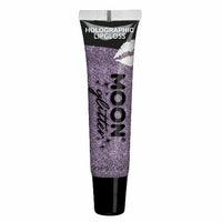 Holographic Glitter Lipgloss by Moon Creations Purple Health & Beauty:Make-Up:Lips:Lip Gloss fancy galaxy lips makeup stars