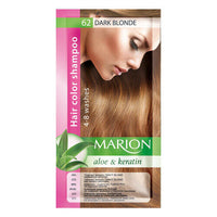 Marion Temporary Hair Colour Shampoo Dye Sachet 62 DARK BLONDE Health & Beauty:Hair Care & Styling:Hair Colourants hair hair care hair dye