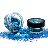 Cosmetic Loose GLITTER Shaker for Face and Body Chunky Mermaid Mist (Blue) Health & Beauty:Make-Up:Eyes:Eye Shadow fancy galaxy glitter makeup stars