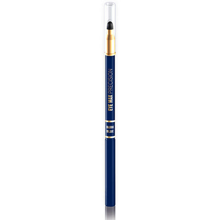Eveline Automatic eye pencil with sponge Eye Max Precision Eyeliner Dark Blue Health & Beauty:Make-Up:Eyes:Eyeliner eyeliner eyes galaxy makeup