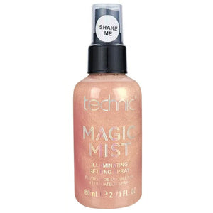 Technic Magic Mist Make-up Setting Spray Illuminating Glow Face Skin Shimmer Rose Gold Health & Beauty:Make-Up:Face:Setting Spray bronzer face makeup set