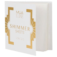MUA LUXE Shimmer Highlighting Paper for Face & Body 40 Sheets White Gold Health & Beauty:Make-Up:Face:Bronzer, Contour & Highlighter bronzer face fancy galaxy makeup