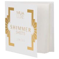 MUA LUXE Shimmer Highlighting Paper for Face & Body 40 Sheets White Gold Health & Beauty:Make-Up:Face:Bronzer, Contour & Highlighter bronzer face fancy makeup