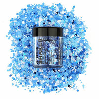 Stargazer CONFETTI Chunky Loose Glitter Face Body Nail Art Hair Blue Health & Beauty:Make-Up:Eyes:Eye Shadow fancy galaxy glitter makeup stars